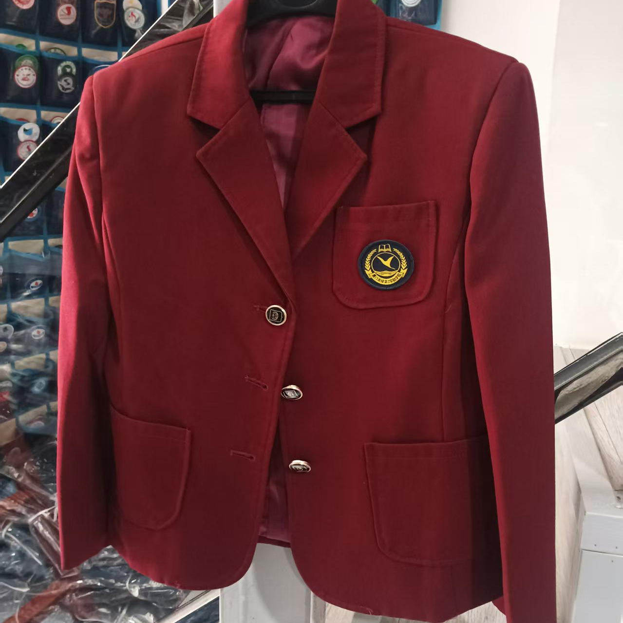 厦门市五缘第二实验中小学男女生冬装西装外套制服
