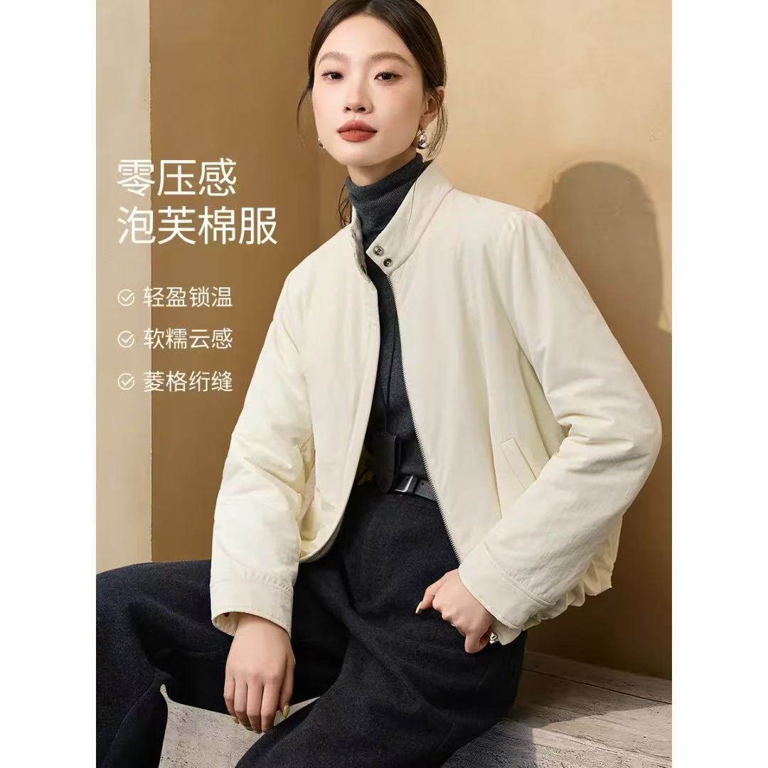棉服女冬季短款夹克保暖显瘦外套