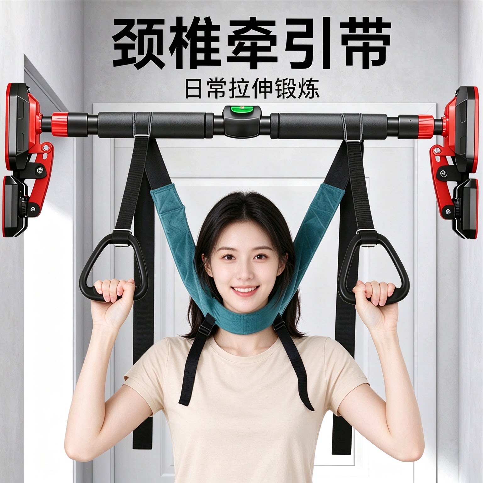颈椎锻炼牵带引带吊颈椎部拉伸器