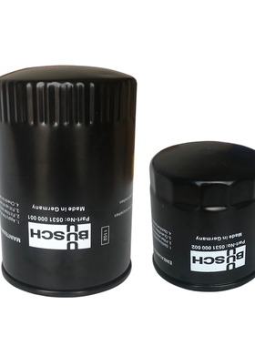 普旭真空泵油过滤器0531000002机油滤芯0531000001油格W712W940