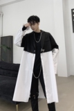 山本暗黑个性撞色拼接西服潮流原创外套衬衣2174-P105，男装西服，电商A246