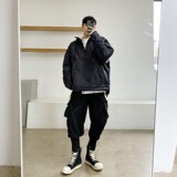 冬季连帽套头男女棉衣个性休闲韩版棉袄3812P135，男装棉衣，电商A246