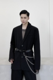 小众个性链条腰带设计时髦凹造型百搭西服A261-9938-P115赠腰带，男装西服，电商A246