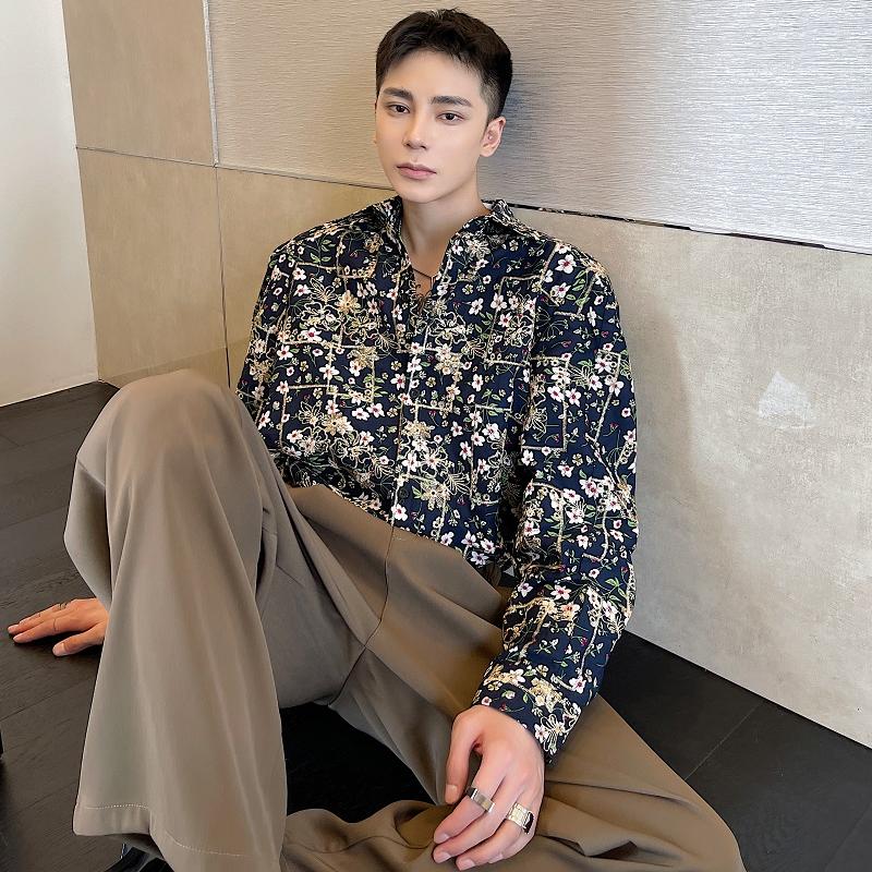 个性设计绣花垫肩气质男长袖外套A246-9701-105,女装短外套,电商A246