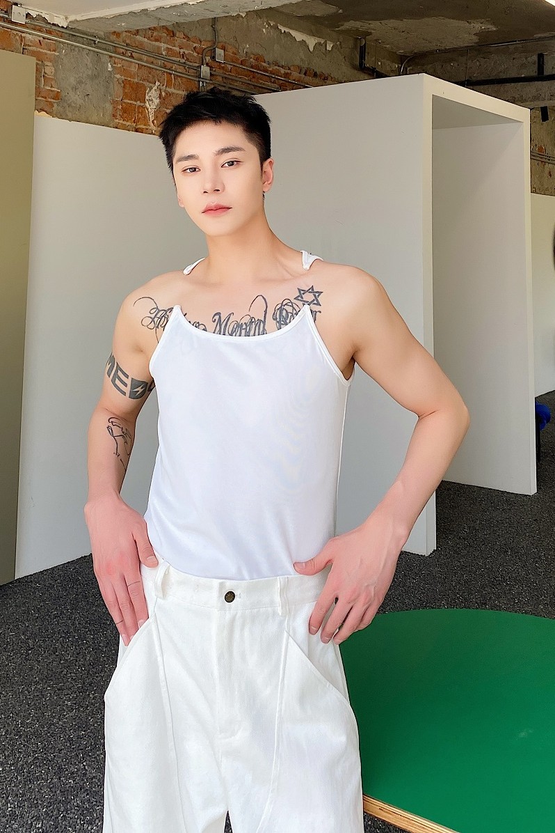 夏季小众个性隐形肩带紧身背心男潮流无袖坎肩性感上衣3510P55,男装背心/马甲,电商A246