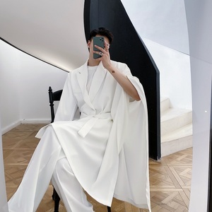 小众个性不规则理发师舞台装凹造型时髦西服外套A261-3973-P115图片