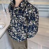 个性设计绣花垫肩气质男长袖外套A246-9701-105，女装短外套，电商A246