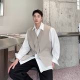 设计款外搭简约风潮流百搭气质马甲A246-2480-P85，男装背心/马甲，电商A246