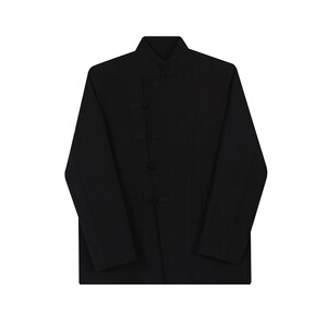 新款新中式盘扣高级感痞帅立领西装外套男休闲外套西服5166-P145图片