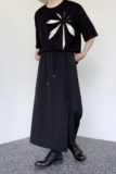 夏季山本暗黑系双层裙摆系扣男女裙裤潮流八分休闲裤3508P85，男装休闲裤，电商A246
