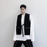 春季潮流个性战术机能百搭时尚马甲A246-3981-P60，男装背心/马甲，电商A246