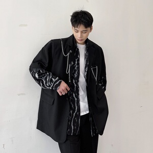 原创个性百搭气质挂件可拆卸外套西服图片