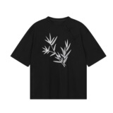 新款中式刺绣盘扣百搭圆领针织T恤复古半袖上衣A246-9771-75，男装T恤，电商A246