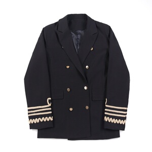 痞帅个性气质制服感时髦西服男宽松休闲外套9057-P125图片