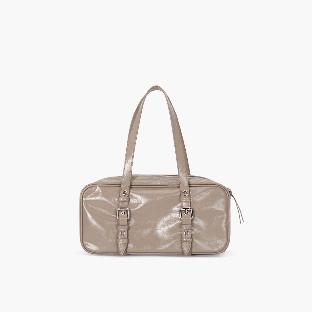 Maison Saha 2025AW City  扣扣包 奶茶色-新款