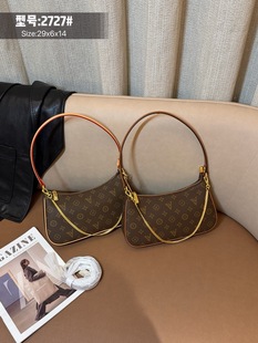 凯诗米娜包包女2025新款大麻将包时尚印花单肩斜跨包