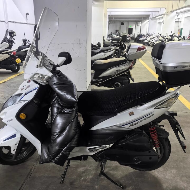 适应于光阳弯道情人150后备箱动丽CK150T-10A改装大号电动车尾箱
