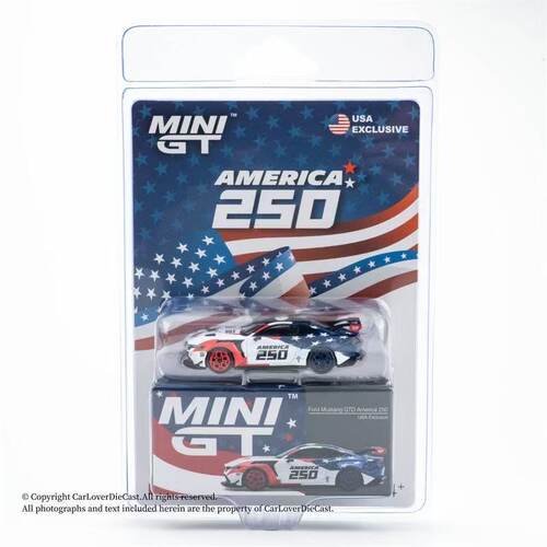MINIGT 1301 福特Ford Mustang GTD America 250 1:64合金车模