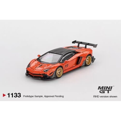 MINIGT 1133 兰博基尼 Aventador MDX 2025 1:64合金车模型