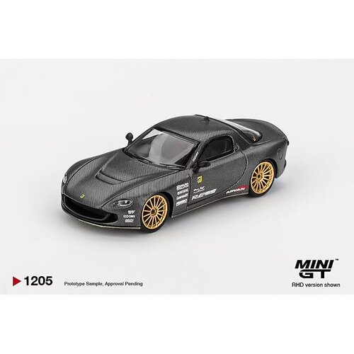 MINIGT164RX-7碳黑合金车模