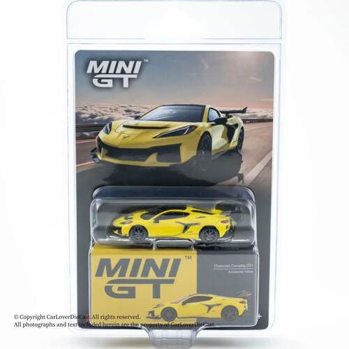 MINIGT 1158 雪佛兰Chevrolet Corvette ZR1 1:64合金车模