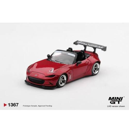 [预售]MINIGT 1367 马自达 Miata MX-5 (ND) Pandem 1:64合金车模