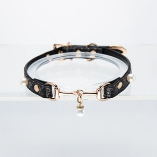 蛇皮puppy亚文化项圈choker项链定制刻字女m手工皮具