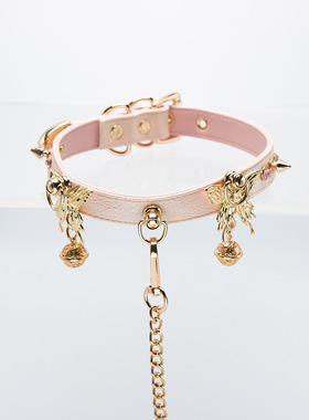 镭射双蝴蝶项圈choker亚文化小众