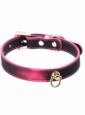 原创蜘蛛choker可刻字Puppy小狗项圈带牵引绳定制刻字女m