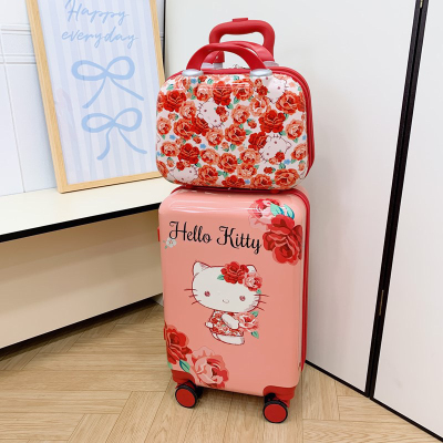 hellokitty行李箱2025新款小型20寸可爱外出旅行箱登机密码箱子