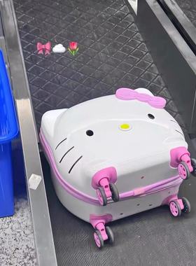 hellokitty行李箱女2025新款拉杆箱20寸子母高颜值小型登机旅行箱
