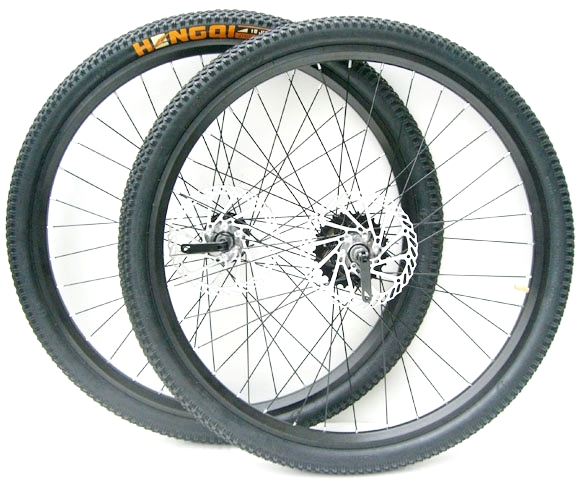 Roues de vélo Mountain Bike JIECHI 26 pouces - Ref 2366119 Image 1