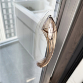 移门拉手免打孔卫生间推拉门淋浴房浴室冰箱玻璃门柜门窗户门把手