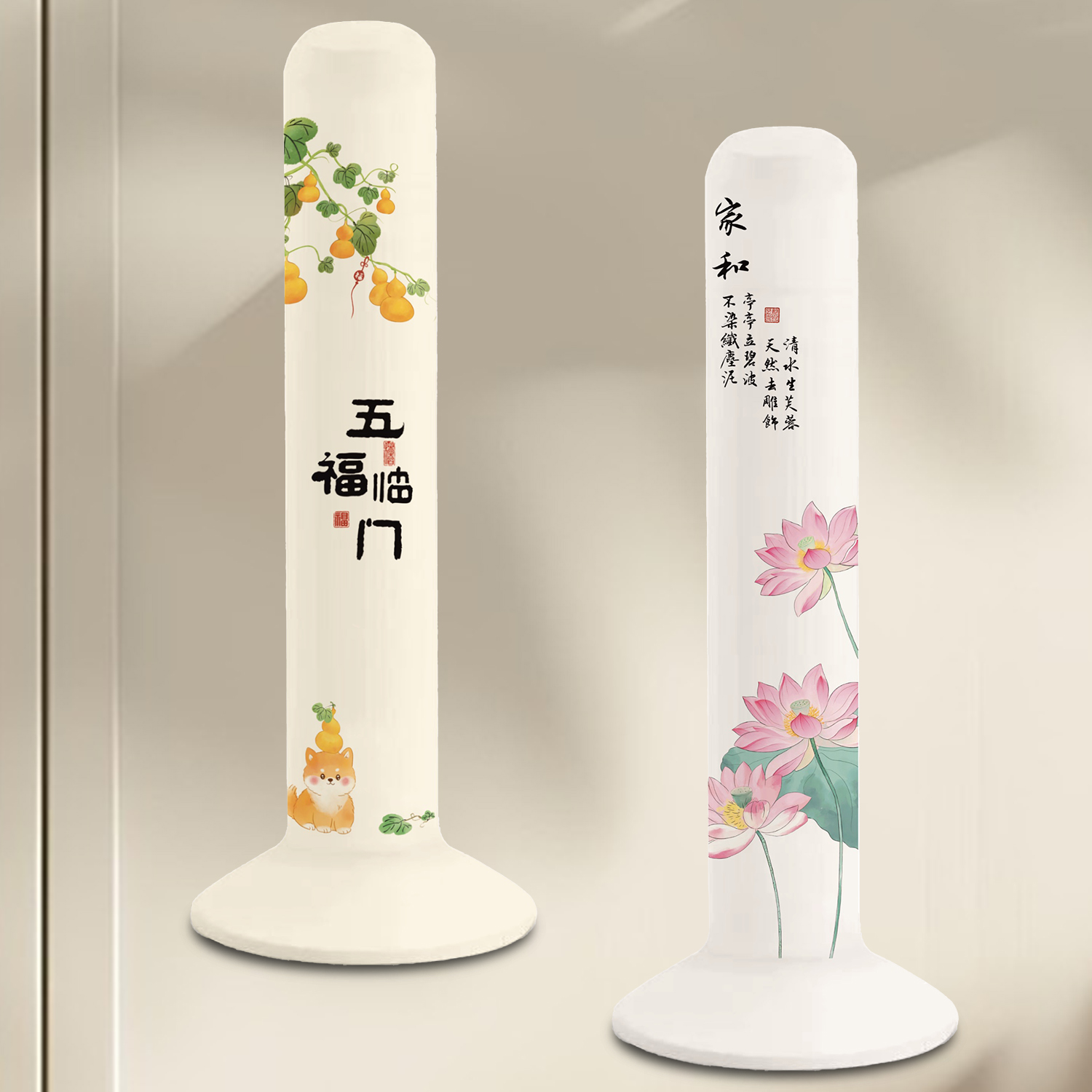 塔扇弹力防尘罩全包立式格力小米圆柱形美的塔式卡通电风扇保护罩