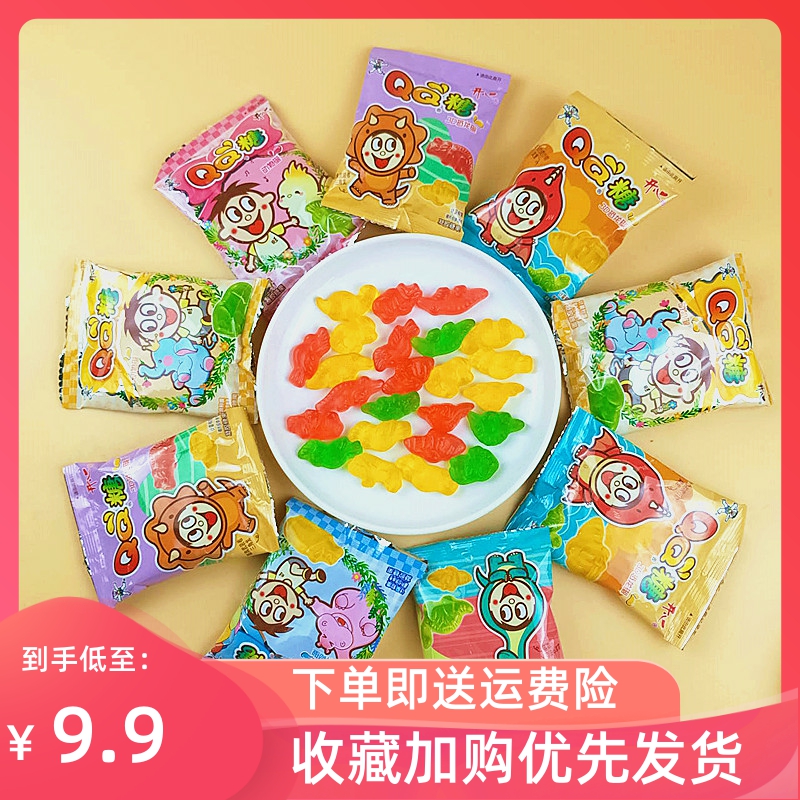 旺旺QQ糖3D动物型软糖休闲零食