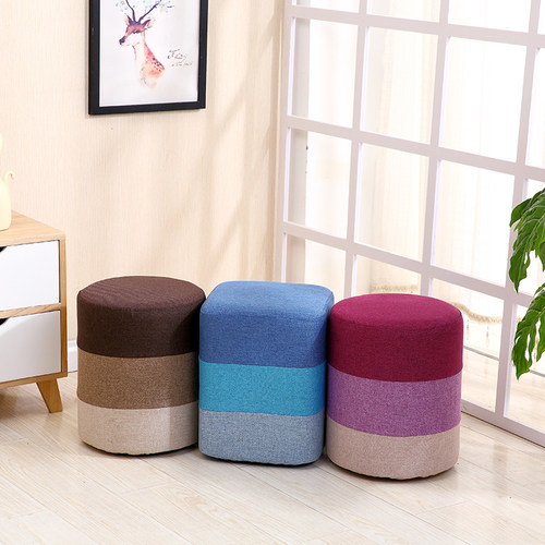 时尚创意风客厅布艺懒人小凳子