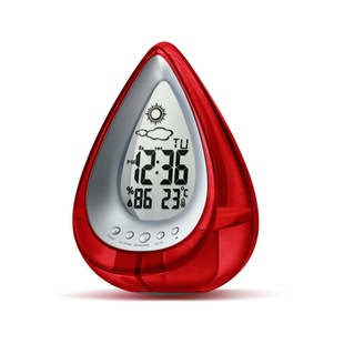 水钟水能钟水动力钟智能水魔法闹钟环保水元素时钟水发电闹钟时钟