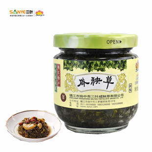 镇江扬中特产三叶咸秧草150克 6瓶装礼盒即食农家搭稀饭下饭小菜
