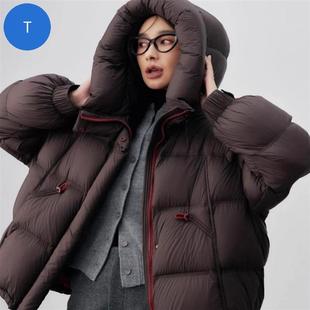 羽绒服女超好看连帽面包服棉衣加厚保暖棉服外套 美式 2025冬季 新款