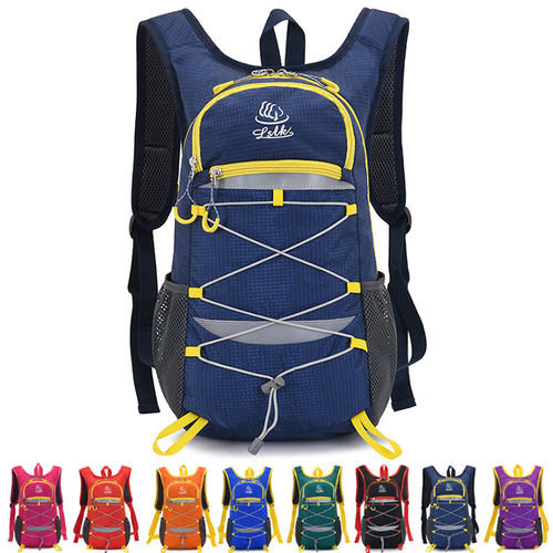 休闲运动男女通用双肩背包涤纶