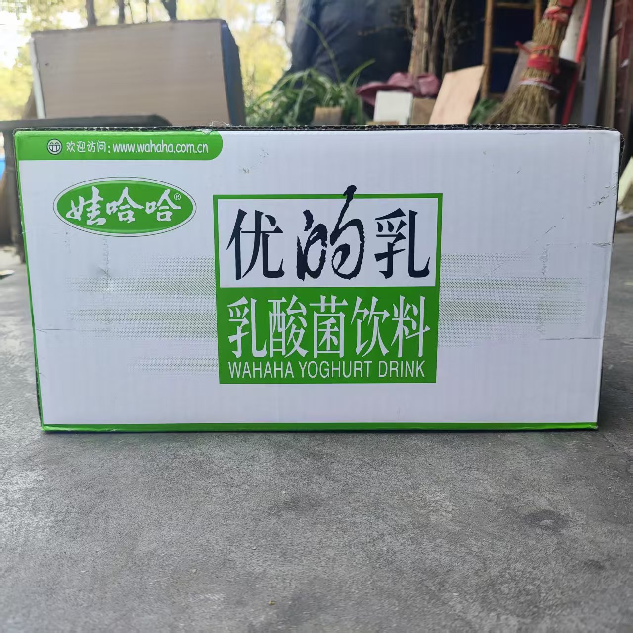 娃哈哈优的乳酸菌饮料娃哈哈酸奶整箱12瓶*500ml利乐包装