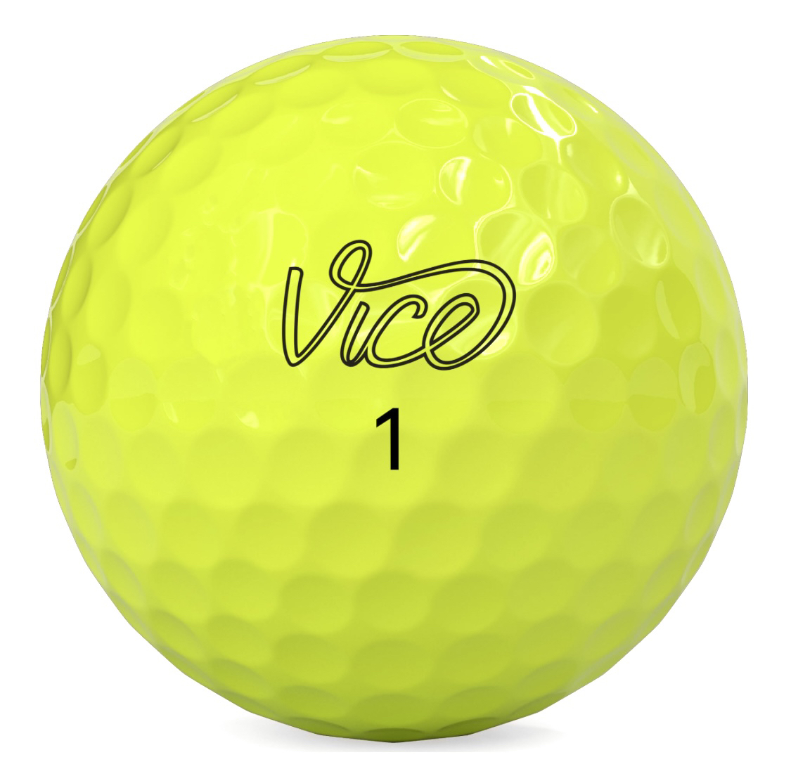 原装进口Vice Golf限量版高尔夫球柠檬黄缤纷糖果色全新新球现货