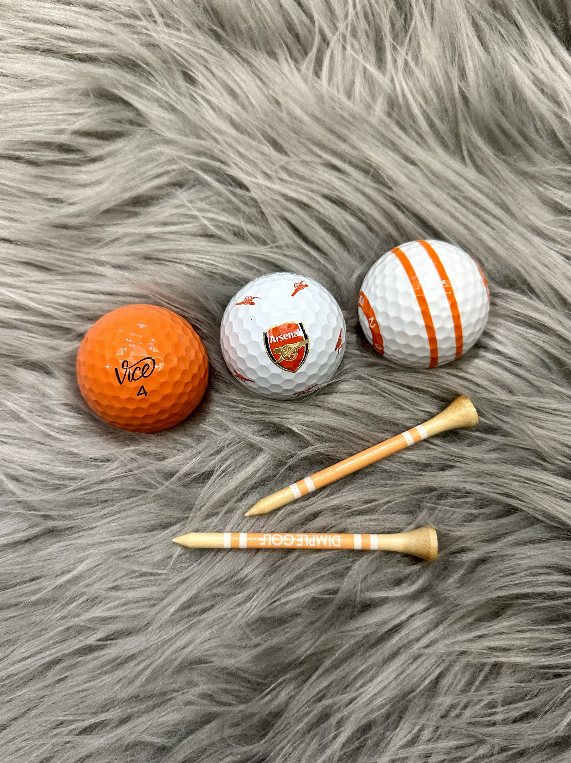 现货泰勒梅Taylormade阿森纳北伦vs vice 限量版高尔夫球全新新球