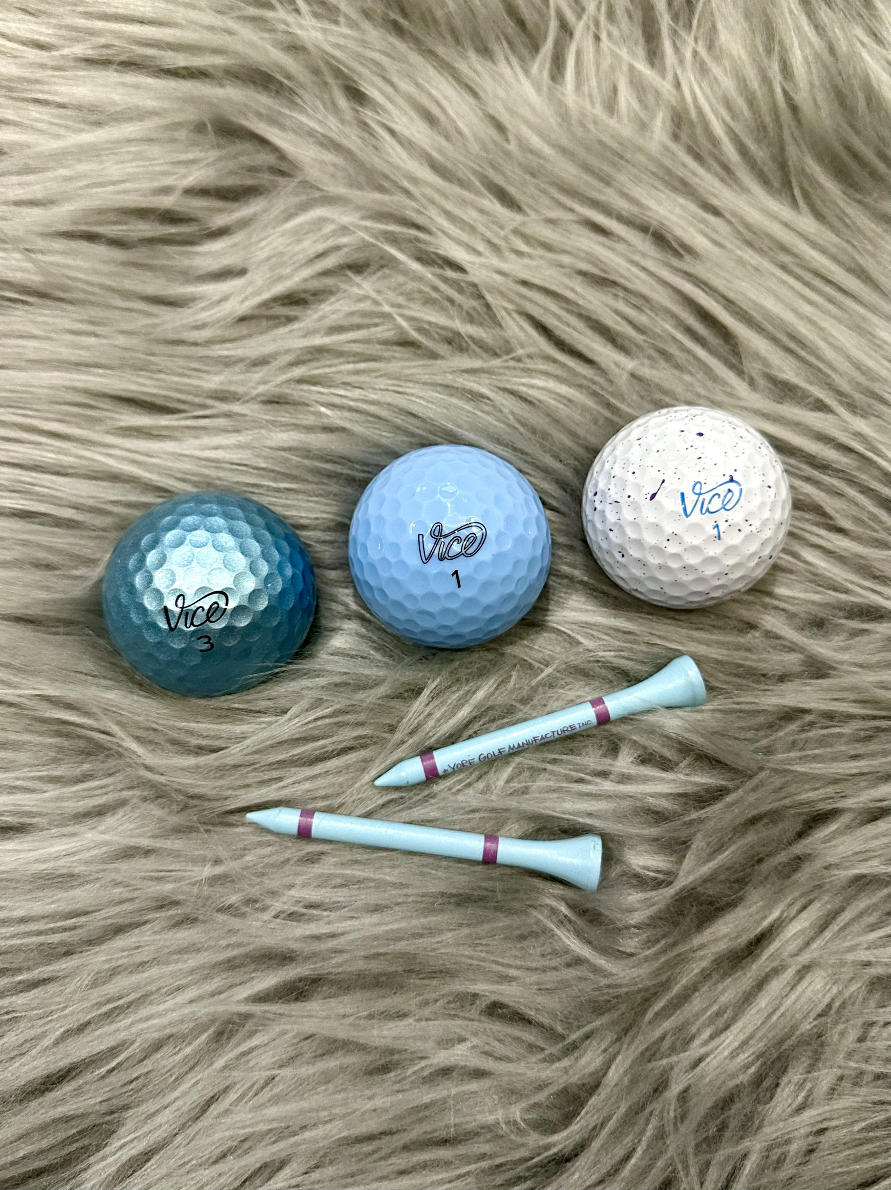 原装进口Vice Golf限量版高尔夫球三色缤纷糖果色全新新球现货