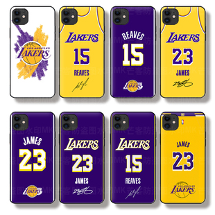 77号东契奇文创周边手机壳湖人勒布朗詹姆斯23号球衣小羊皮磨砂软壳里夫斯保护壳适用于VIVOy100 X200y300Pro