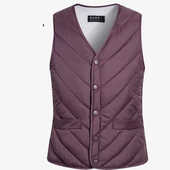 短款 中老年妈妈马甲女冬加绒加厚2024新款 修身 保暖内穿羽绒棉背心