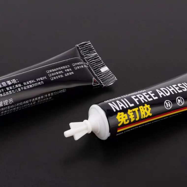 免钉胶强力胶墙面瓷砖专用万能粘合剂卫生间免打孔粘镜子浴室架挂