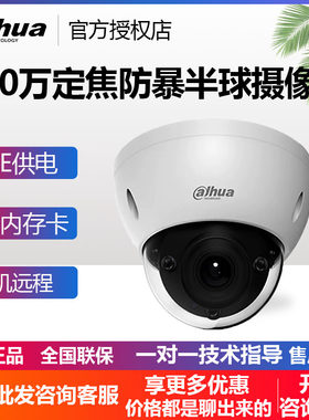 大华400万星光防爆半球
