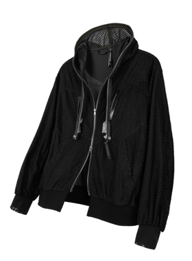 「弥幸」Octa材质分阶式拉链帽衫卫衣S09OT「侵蚀装备」