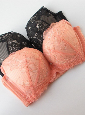 欧系列正品70A70B蕾丝收副乳四排扣加厚内衣文胸 XA23429